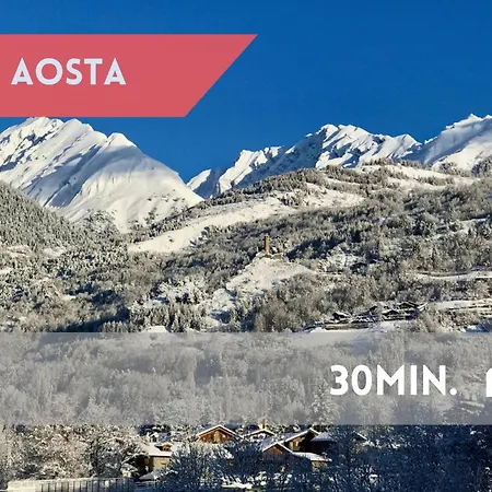 Lägenhet --15 Minuti Da Courmayeur--borgo Storico La Salle